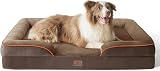 Bedsure Large Dog Bed Sofa Orthopedic With Removable Flannel Cover 97x71x16cm