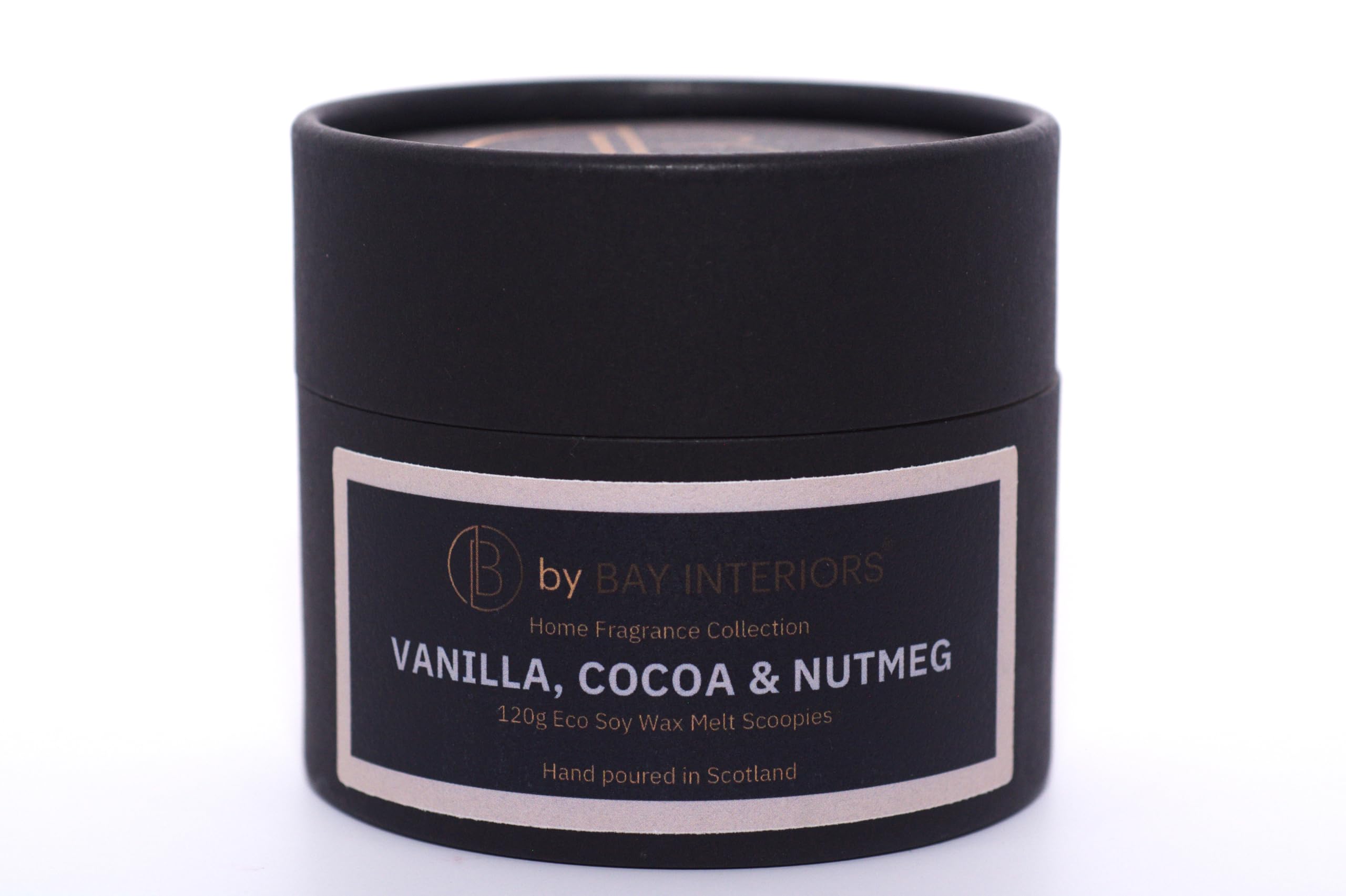 Scoopies Eco Soy Wax Scoopable Melts Highly Scented Vegan No Plastic 120g by Bay Interiors (Vanilla, Cocoa & Nutmeg)