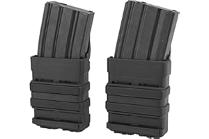 Evike Airsoft - Matrix Fast Hard Shell Magazine Holster - 2X Airsoft and Realsteel Rifle Magazine Configuration