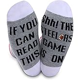 GJTIM American Football Gift Funny Birthday Present Football Fans Player Gift Novelty Football Socks