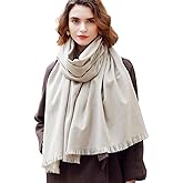 RIIQIICHY Scarfs for Women Pashmina Shawl Wraps for Evening Dresses Women Scarf for Wedding Large Winter Scarves