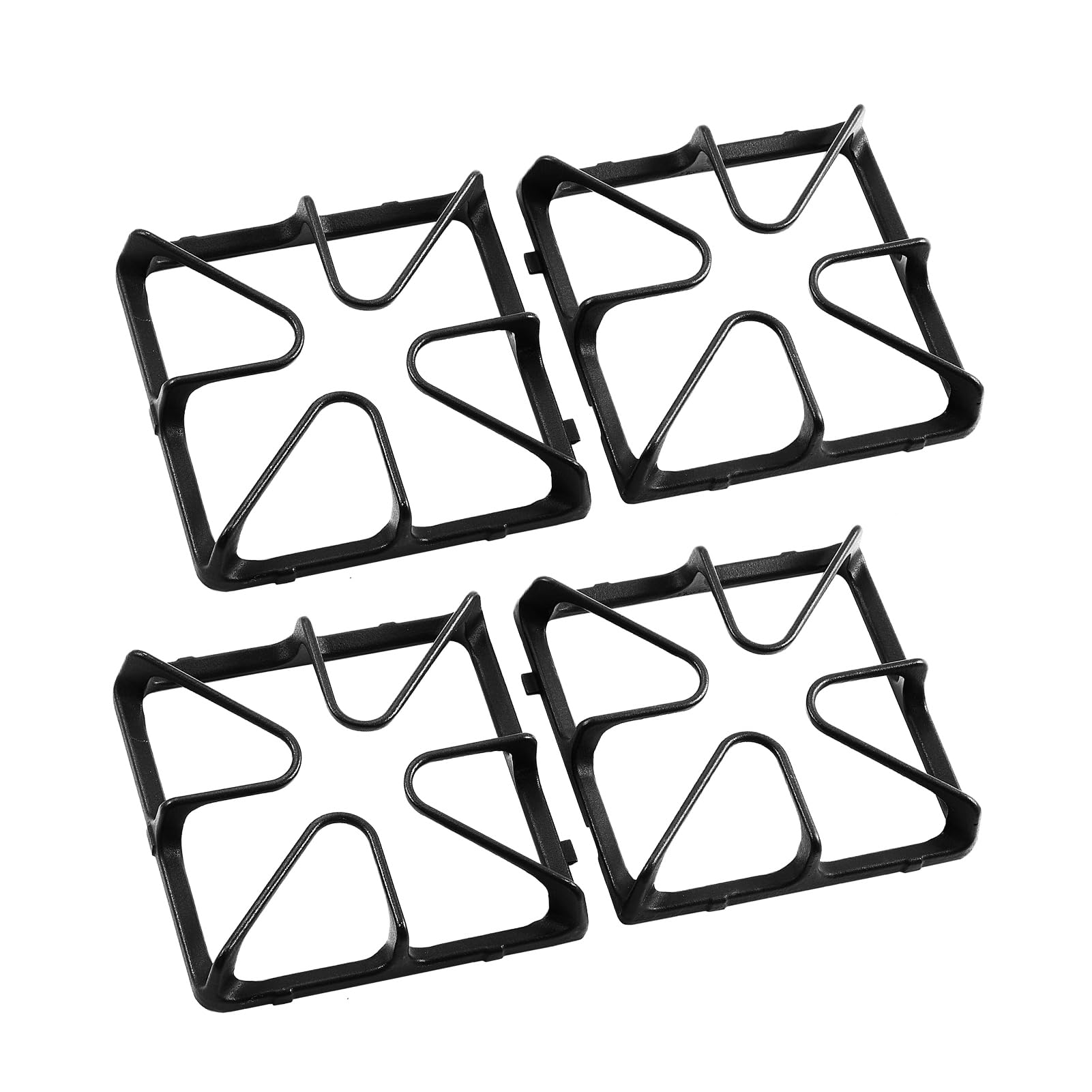 Photo 1 of WB31K10034 Grates Replacement Parts for GE Stove Parts Range Burner Grate GE Cooktop Parts XL44 Cast Iron Surface Burner Grate Set General Electric Gas Range Parts Stove Top Grate Square Burner Rack
