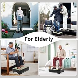 Adjustable Step Stool for Adults, Noctilucent Bed