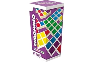 Zygomatic Chromino Tabletop Game (Multilingual Edition) - Colorful Domino Strategy Game, Fun & Educational Family Game for Kids & Adults, Ages 6+, 1-8 Players, 30 Minute Playtime, Made