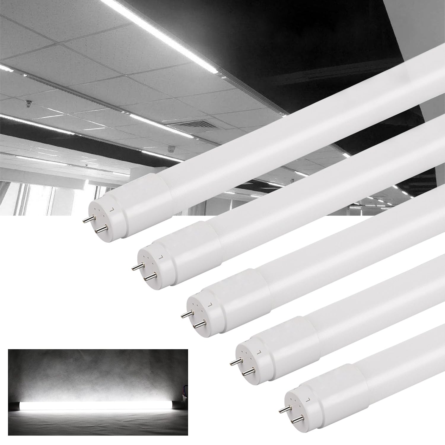 Hot Sale 5er Pack Sbartar Led Tube Fluorescente 150cm T8 G13