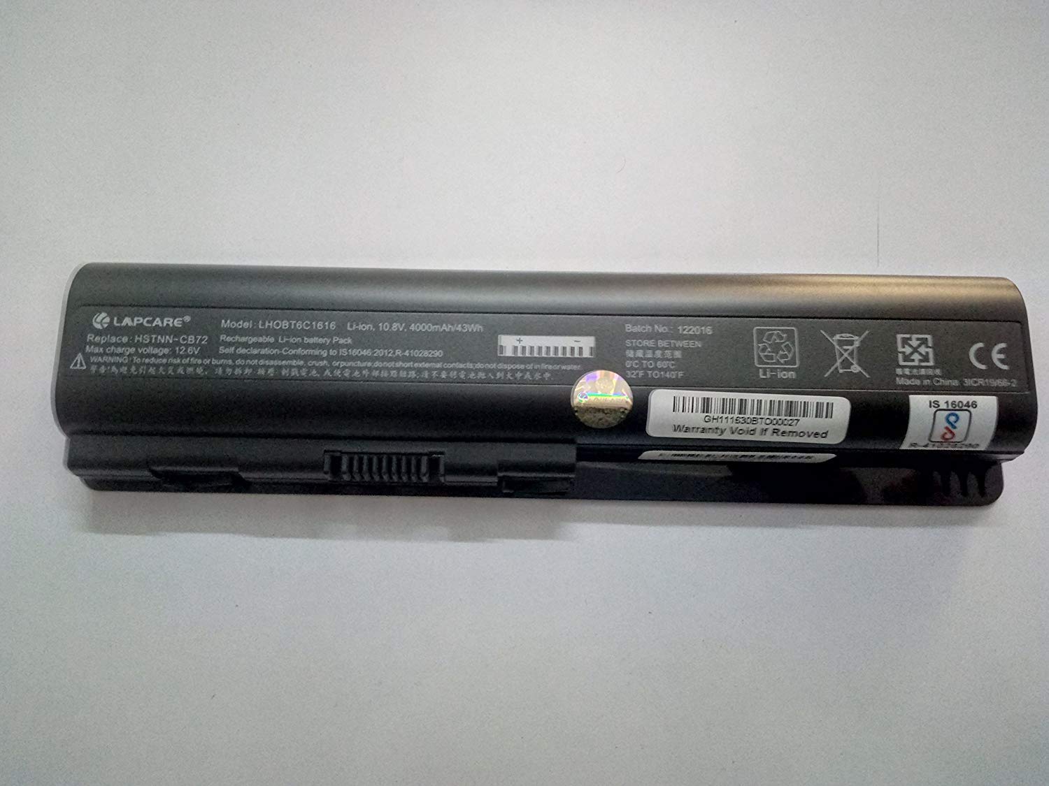 Lapcare HP Pavilion DV4/DV5 series 6C Battery -Black - Buy Lapcare HP  Pavilion DV4/DV5 series 6C Battery -Black Online at Low Price in India -  Amazon.in