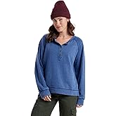 Unionbay Womens French Terry Henley Sweatshirt
