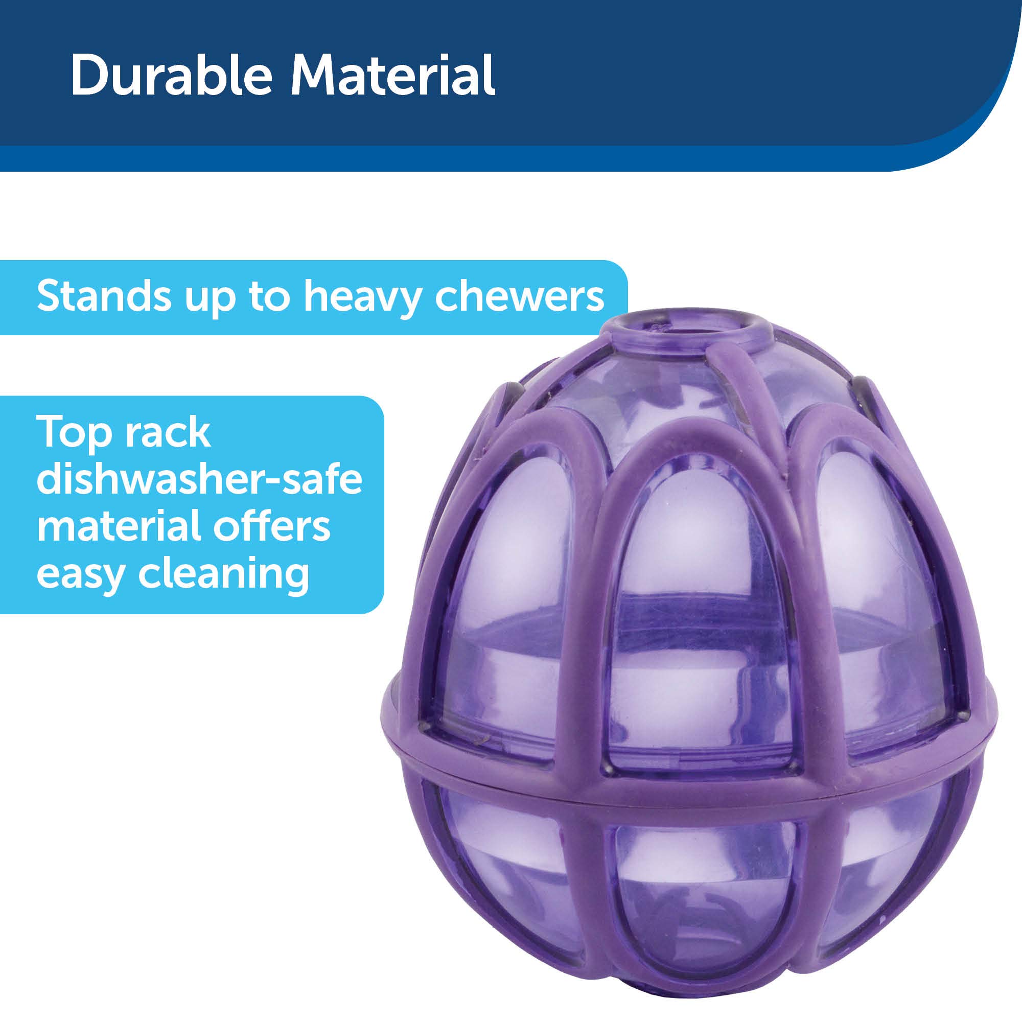 PetSafe Busy Buddy Kibble Nibble - Dog Toy - Treat and Food Dispenser - Slow Feeder - Medium/Large
