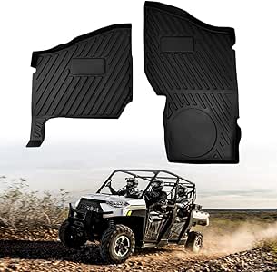 Amazon.com: UTV Floor Mats, Front Floor Mat liner Compatible for