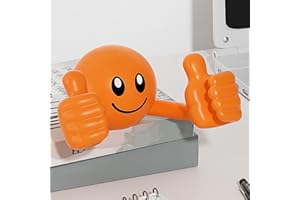 Thumbs Up Phone Stand Holder Universal Adjustable Desk Mount Orange