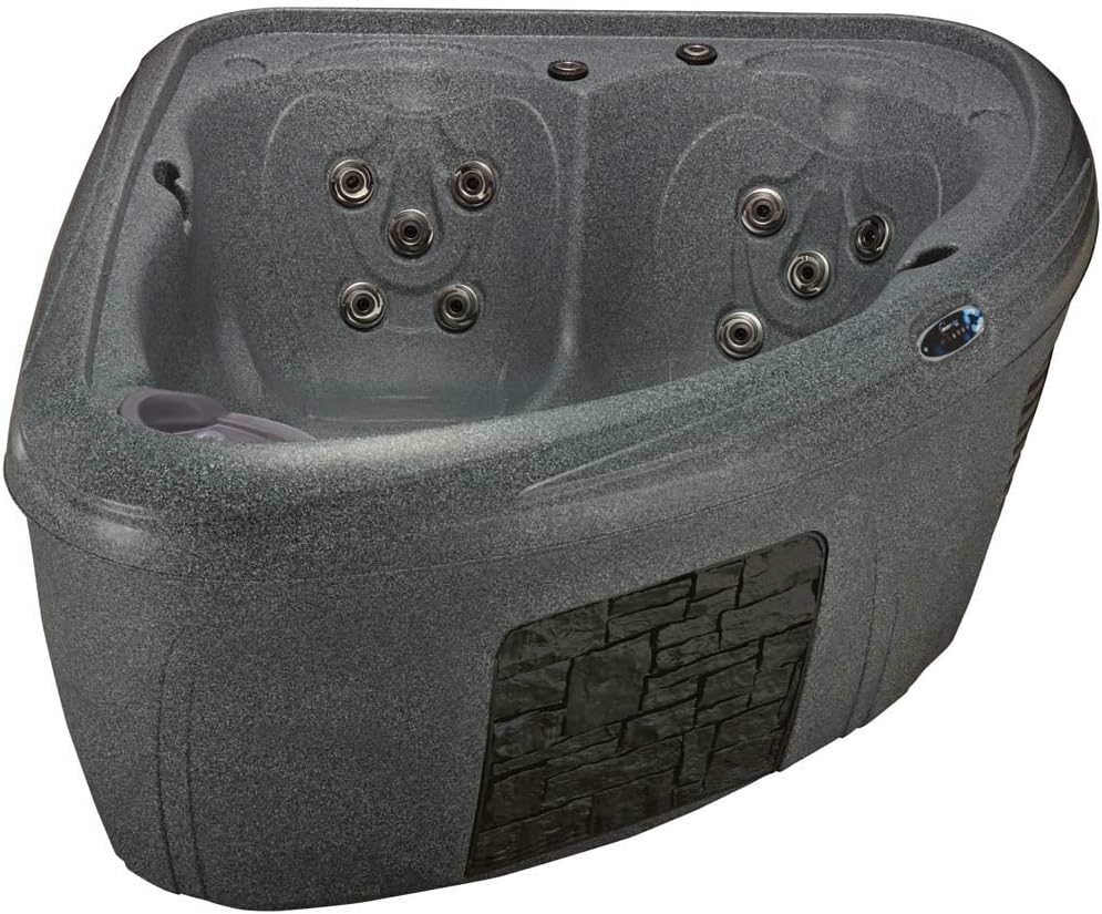 Dream Makers Spas Fantasy Jacuzzi Luxury Jacuzzi For 2 People Plug Play At 230 Volt Corner Whirlpool Amazon De Garten