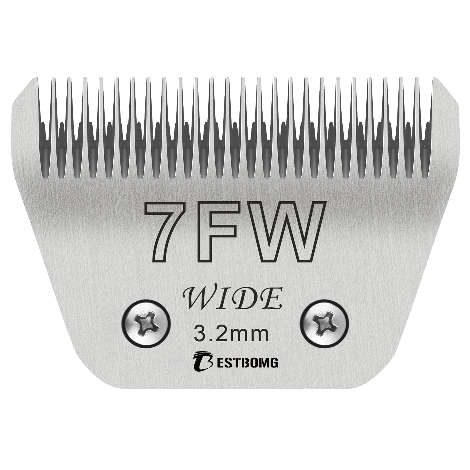 BESTBOMG Dog Grooming Replacement Blade Compatible with Andis/Wahl/Oster Dog Clippers (7FW)