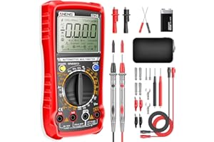 ANENG SZ26 Multimeter,Digital Automotive Engine Analyzer with 500-10000RPM Tach,Dwell Angle,Duty Cycle,DC Current,AC/DC Voltage,Amp,Ohm,Large LCD,Data Hold,Versatile Tester for Car Diagnostics
