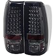 Spyder Auto Spyder 5001764 Chevy Silverado 1500/2500 03-06 and 2007 Silverado Classic ( Does Not Fit Stepside ) LED Tail Lights - Smoke
