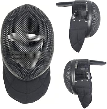 Amazon フェンシングマスク 取り外し可能なライニング フェンシング保護ヘルメット Ce認証1600nフェンシングトレーニング機器 Jzd 面