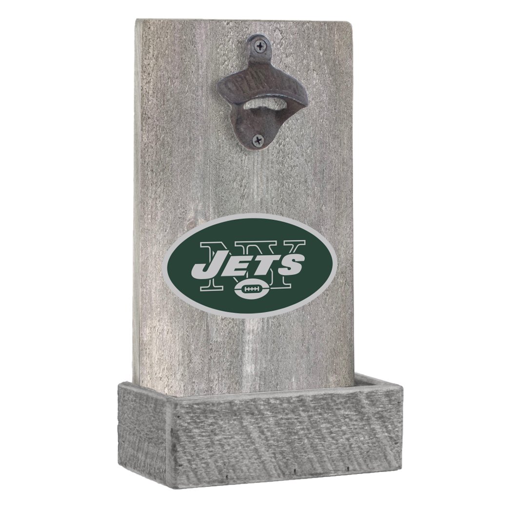 Rustic Marlin Designs NFL Unisex NFL Team Bottle Opener Gray