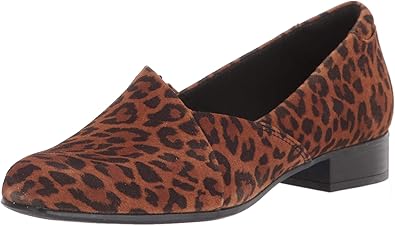 clarks womens leather loafers