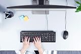 Trust Taro Wired Keyboard UK Layout Full-Size Spill-Resistant 1.8 m USB view 5