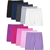 FEOEOR 10 Pack Girls Dance Shorts Cartwheel Toddler Biker Under Dress Multi-Color Kids Bike Shorts Girls Clothes
