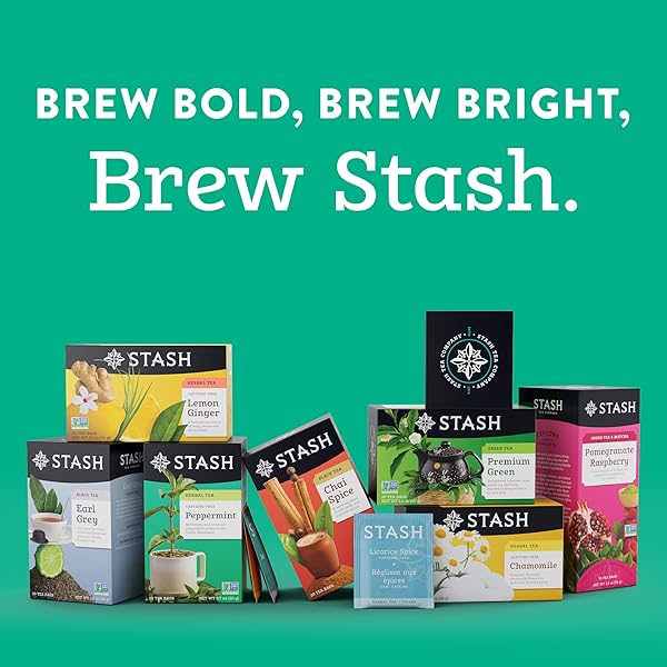 STASH PREMIUM CHAMOMILE NIGHTS HERBAL TEA, 20 TEA BAGS