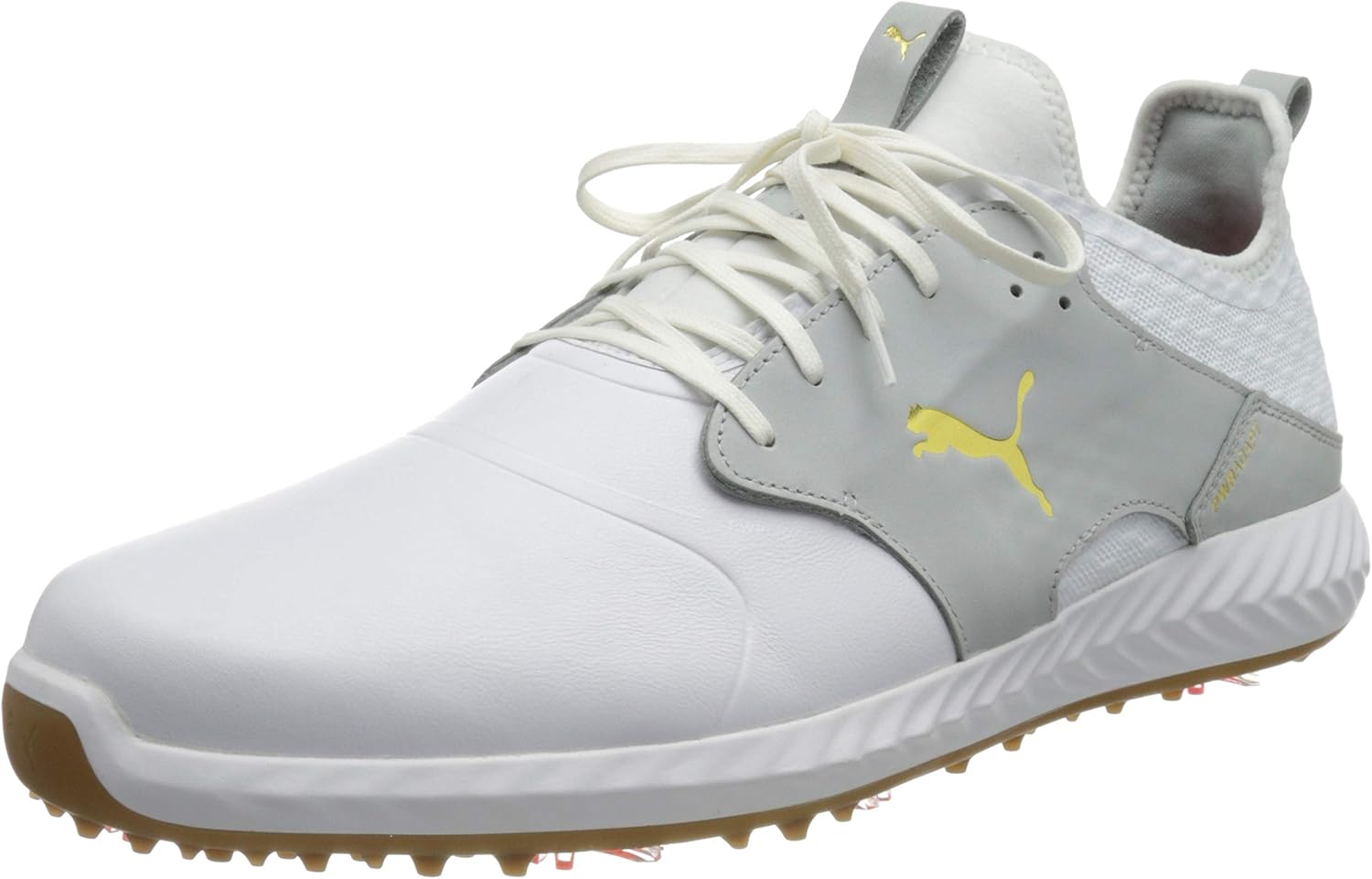 white puma golf shoes