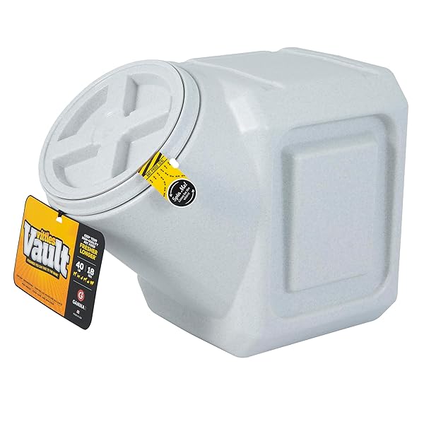 GAMMA2 VITTLES VAULT OUTBACK AIRTIGHT PET FOOD CONTAINER,...