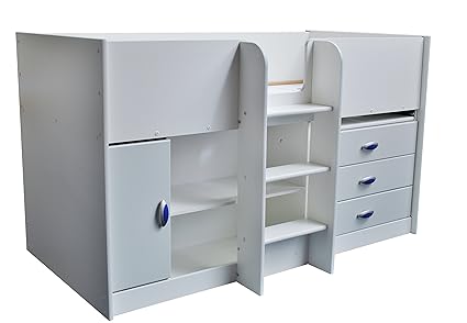 Caxton Mypod Childrens Single Cabin Bed With Storage Drawers And