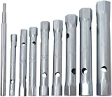 Toolzone 8pc Tubular Box Spanner Set 6mm to 22mm Chrome Vanadium view 2