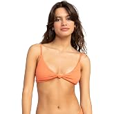 Roxy Women's Love Knot Bikini Top &ndash; UPF 50+, Quick-Dry, Removable Pads, Swimsuit Top, Surf &amp; Beachwear