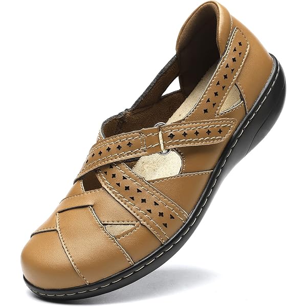 Trsorini Women's Casual Leather Loafers - Multi Color Stitching, Slip On, Soft Sole, Flat Driving Shoes