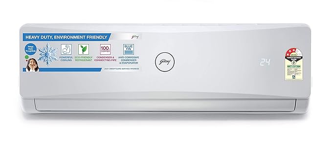 Godrej 1.5 Ton 3 Star Inverter Split AC (Copper GIC 18ATC3-WSA White)