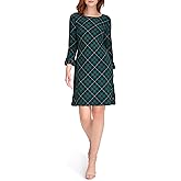 Tommy Hilfiger Womens Casual Jersey Knit Midi Dress