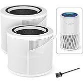 AromaRoom Air Purifier Filter for AP103 Air Purifier, 3-in-1 H13 True HEPA High-Efficiency Activated Carbon Filter, 2 Packs