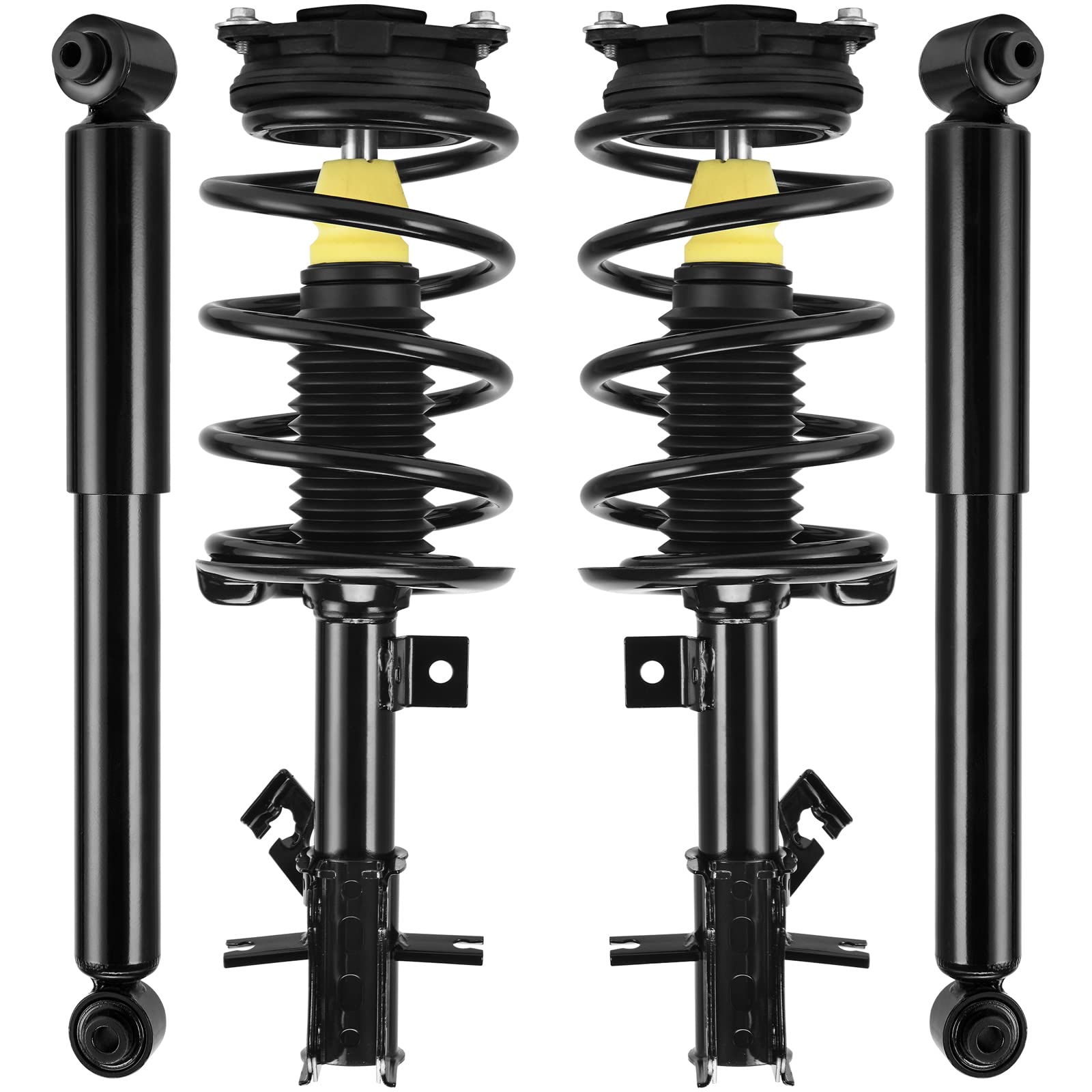 Photo 1 of AUTOSAVER88 Front & Rear Pair Complete Quick Struts Shocks Compatible with 2007-2012 Sentra