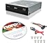 LG WH16NS40 16X Blu-ray BD/BDXL/MD M-DISC Burner Drive 3D Playback + free Nero 12 Essentials Burning Software + Sata Cable Kit