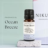 Nikura Ocean Breeze Fragrance Oil 10ml Vegan UK Made for Soap Candles Diffusers view 5