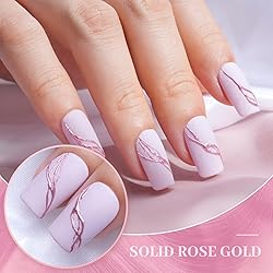 PrettyDiva Nail Powder Rose Gold Chrome Nail Powder