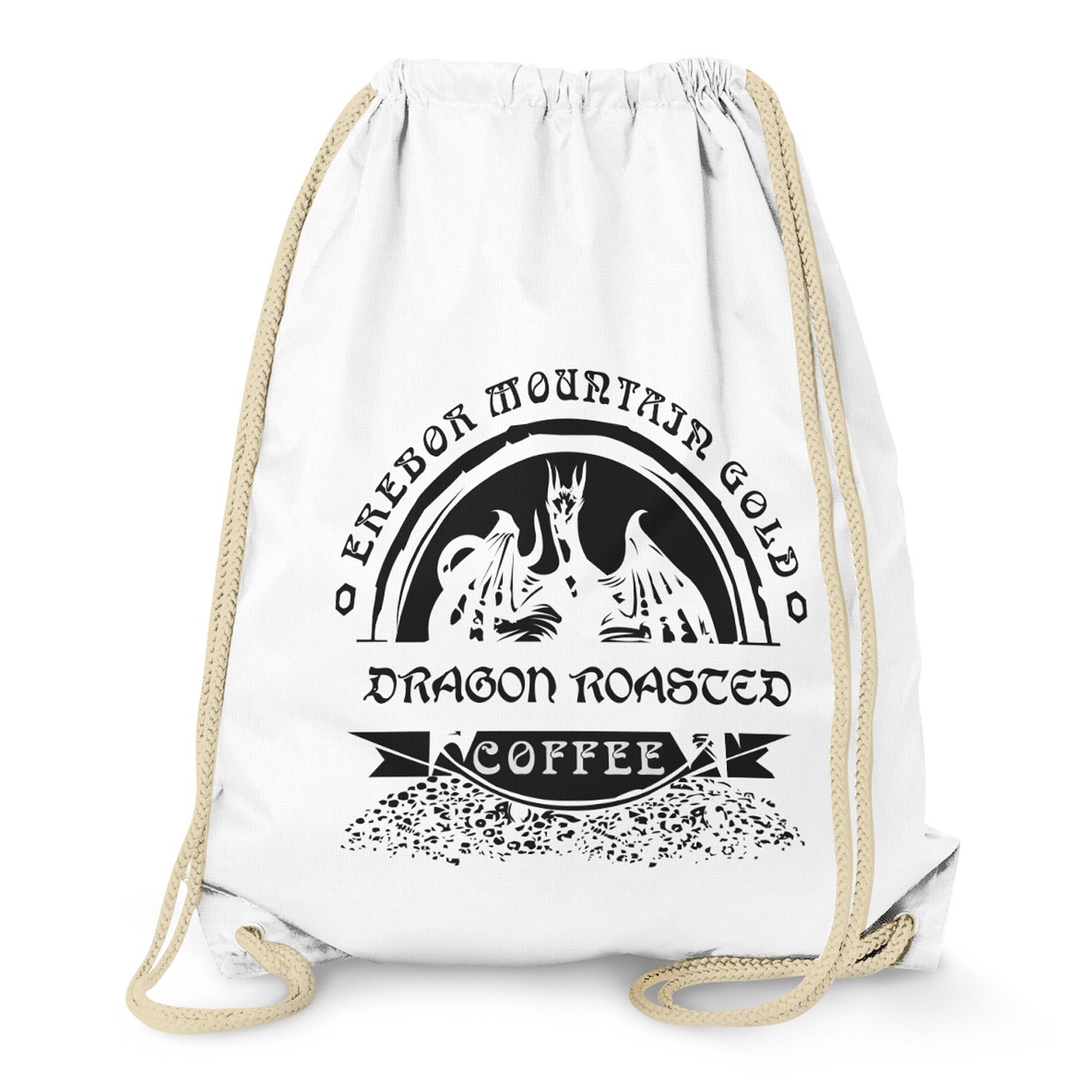 NERDO - Erebor Mountain Gold Coffee Gym Bag
