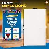 SOL 300g White Tough Tack White Non Marking Wall Adhesive Putty 2x150g view 2
