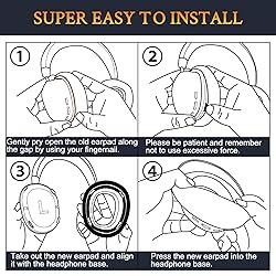 SOULWIT Earpads Cushions Replacement for Logitech