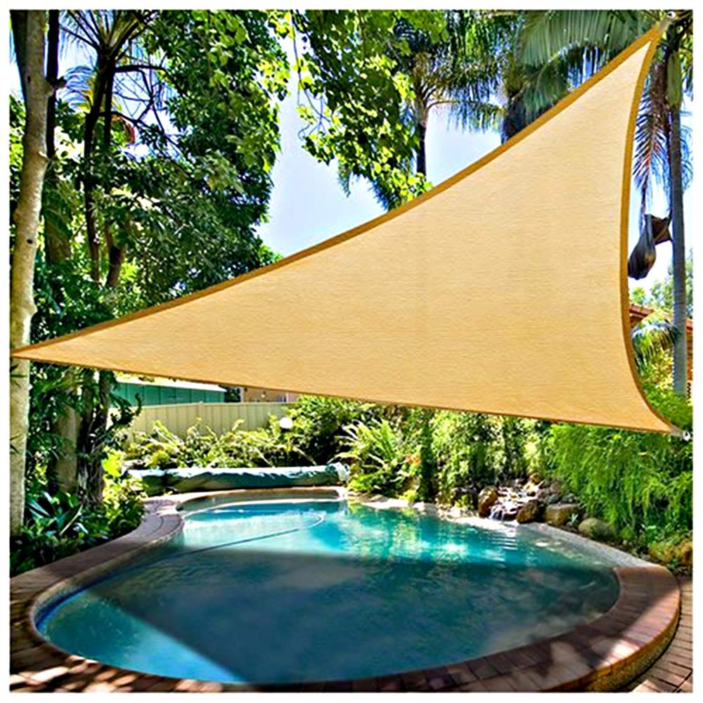 De 5X3 Metros y rectángulo Toldo Vela 180GSM HDPE Anti Moho Chihee Vela