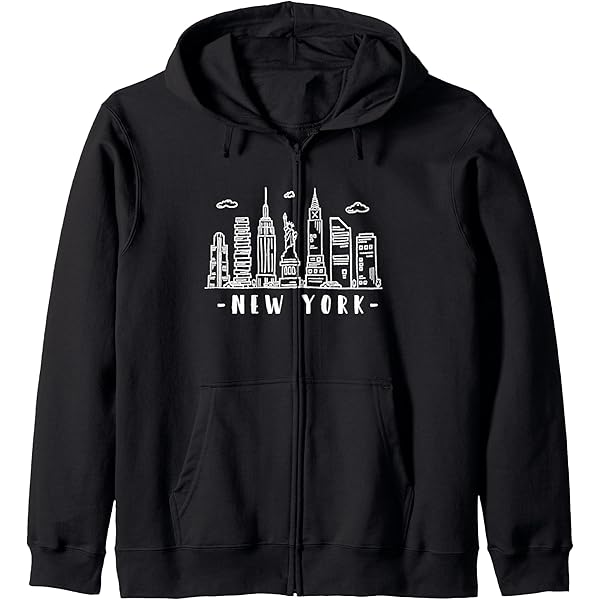 Amazon.com: The Five Boroughs NYC New York City Zip Hoodie