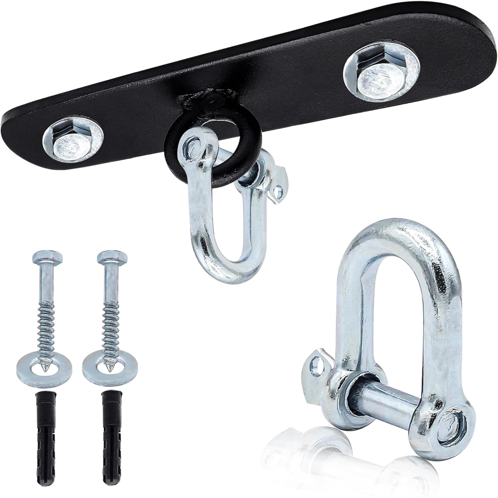 ULTRA FITNESS CROSSJAB Boxing Punch Bag Ceiling Hook Mount with Steel Chain Hanging (Ceiling Hook 5 Inches)