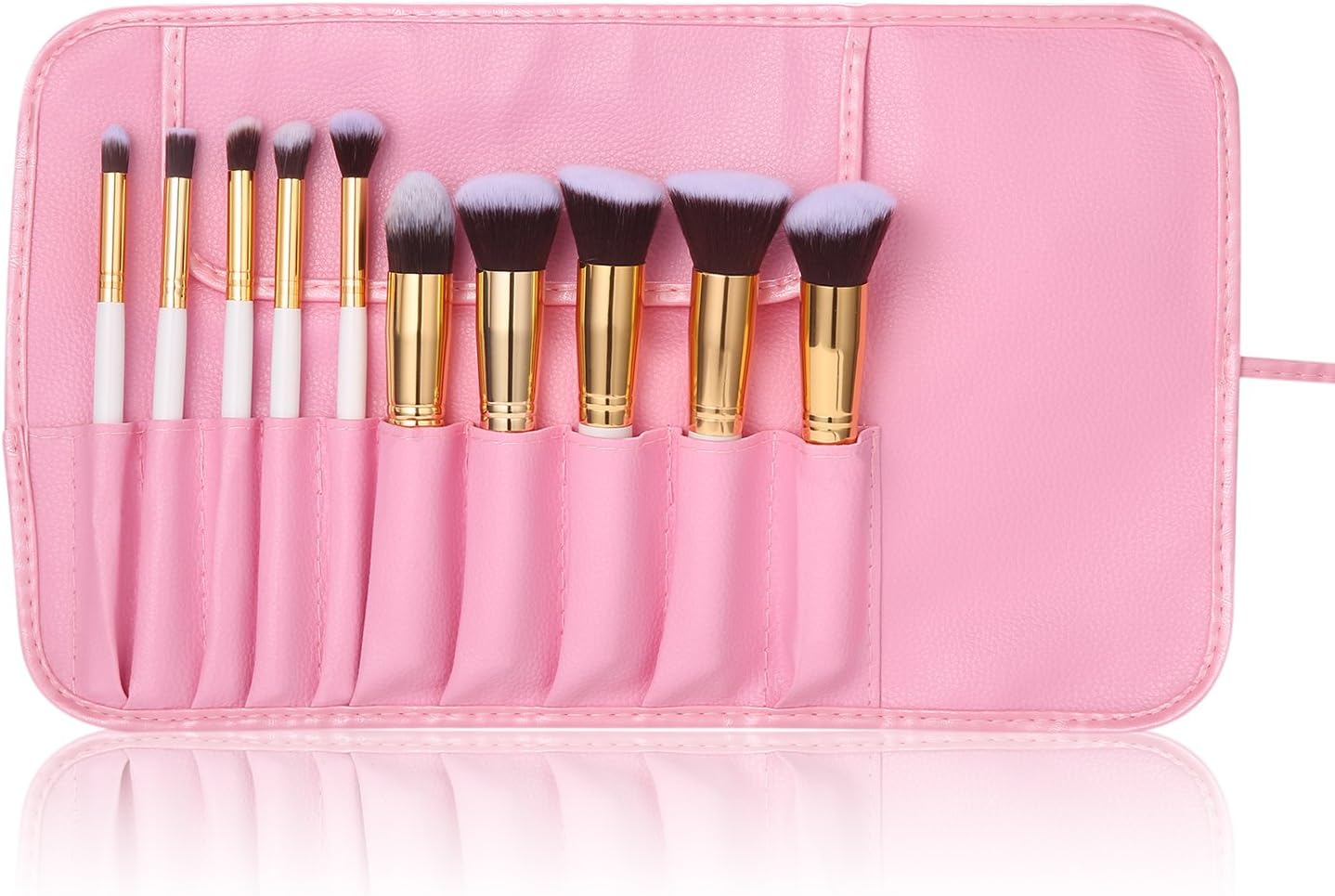 Beauty Makeup Brushes Set,Makeup Brushes Cosmetic brushes with Foundation Brush Powder Brush Eye Brush Set,Make up Brushes,Cosmetics Lip Eyeshadow Blending Brushes with Makeup Bag Lip,Contour Brush