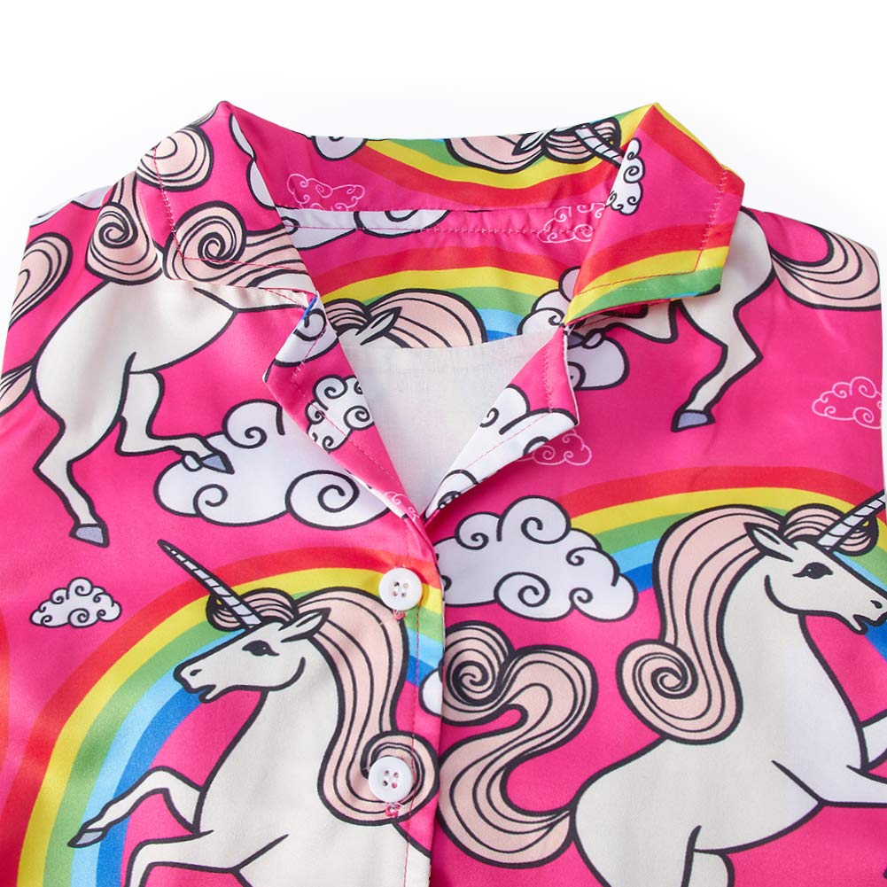 RAISEVERN Girls Retro 1950s Rockabilly Dress Sleeveless Button Front Swing Cocktail Party Vintage Pleated Dress with Belt