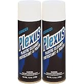 Plexus 20207-2PK Plastic Cleaner and Polish Aerosol, 7 fl. oz., 2 Pack