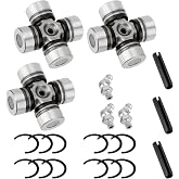 3235616 3235500 Front Rear Prop Shaft U-Joint for Polaris RZR 1000 900 800-4 Turbo RS1 Ranger Crew 1000 900 800 570 500 Diesel （3 Set）