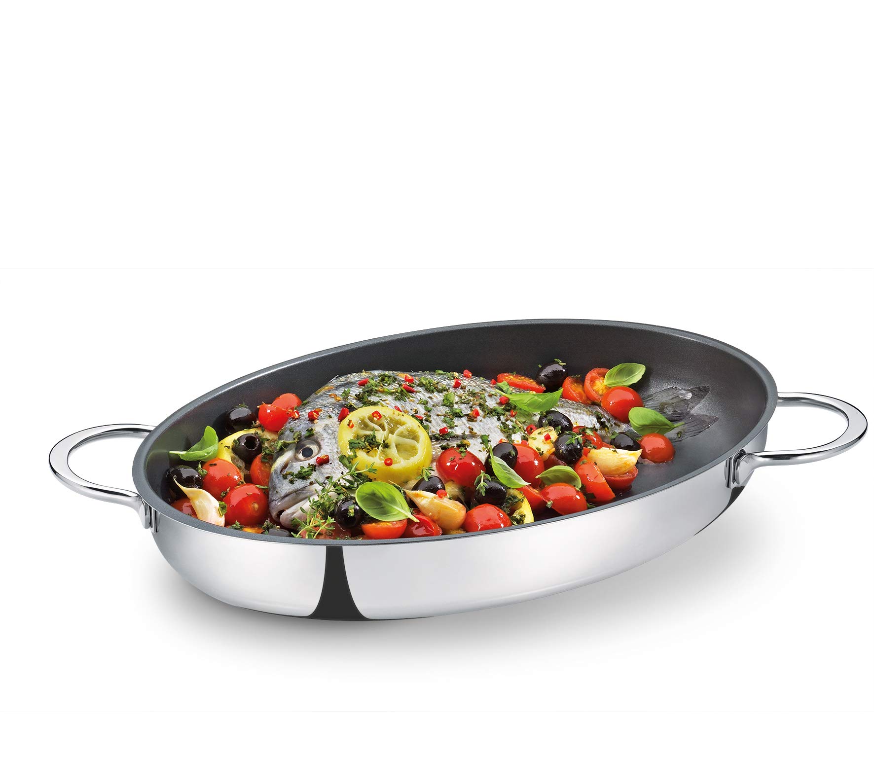 Küchenprofi 2386602838 Fish Pan-2386602838 Fish Pan, 18/8 Stainless Steel
