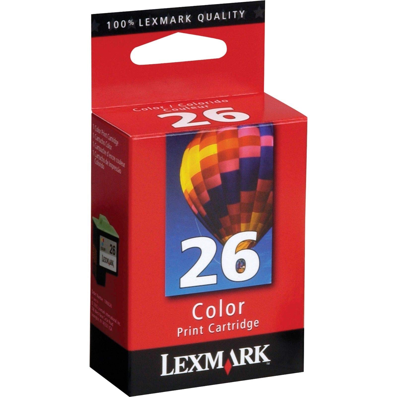 Lexmark #26 Color Print Cartridge (10N0026)