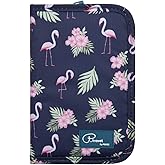VanFn Travel Passport Wallet, Passport Holder For Family, P.Travel Series (Flamingo)